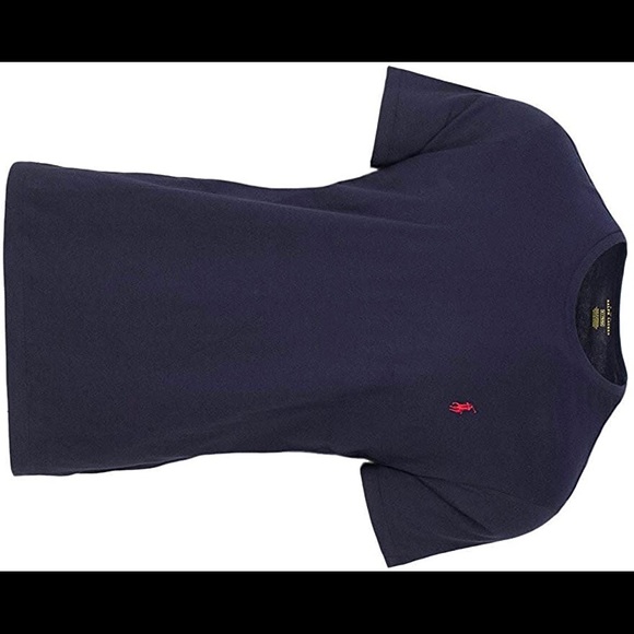 NWOT Polo RALPH LAUREN Custom Fit Jersey Crewneck Short-Sleeve Tee NAVY SZ SMALL - Picture 4 of 4